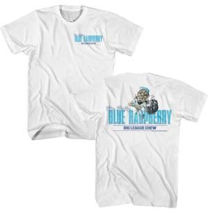 Big League Chew Big Rally Blue Raspberry Unisex T Shirt 2 Sided